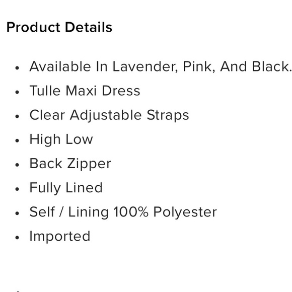 Exclusive After Party Tulle Maxi Dress 👗 NWT - Picture 2 of 4